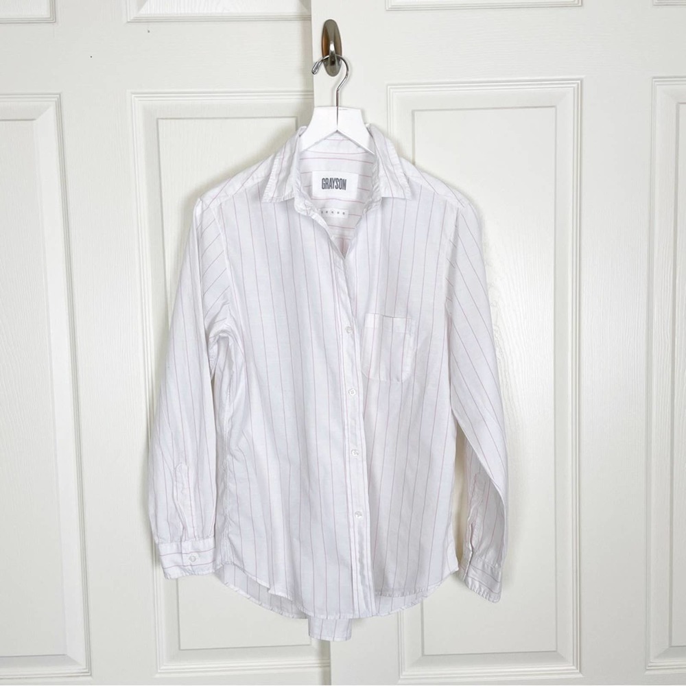 Grayson Hero Striped Button Down Shirt
